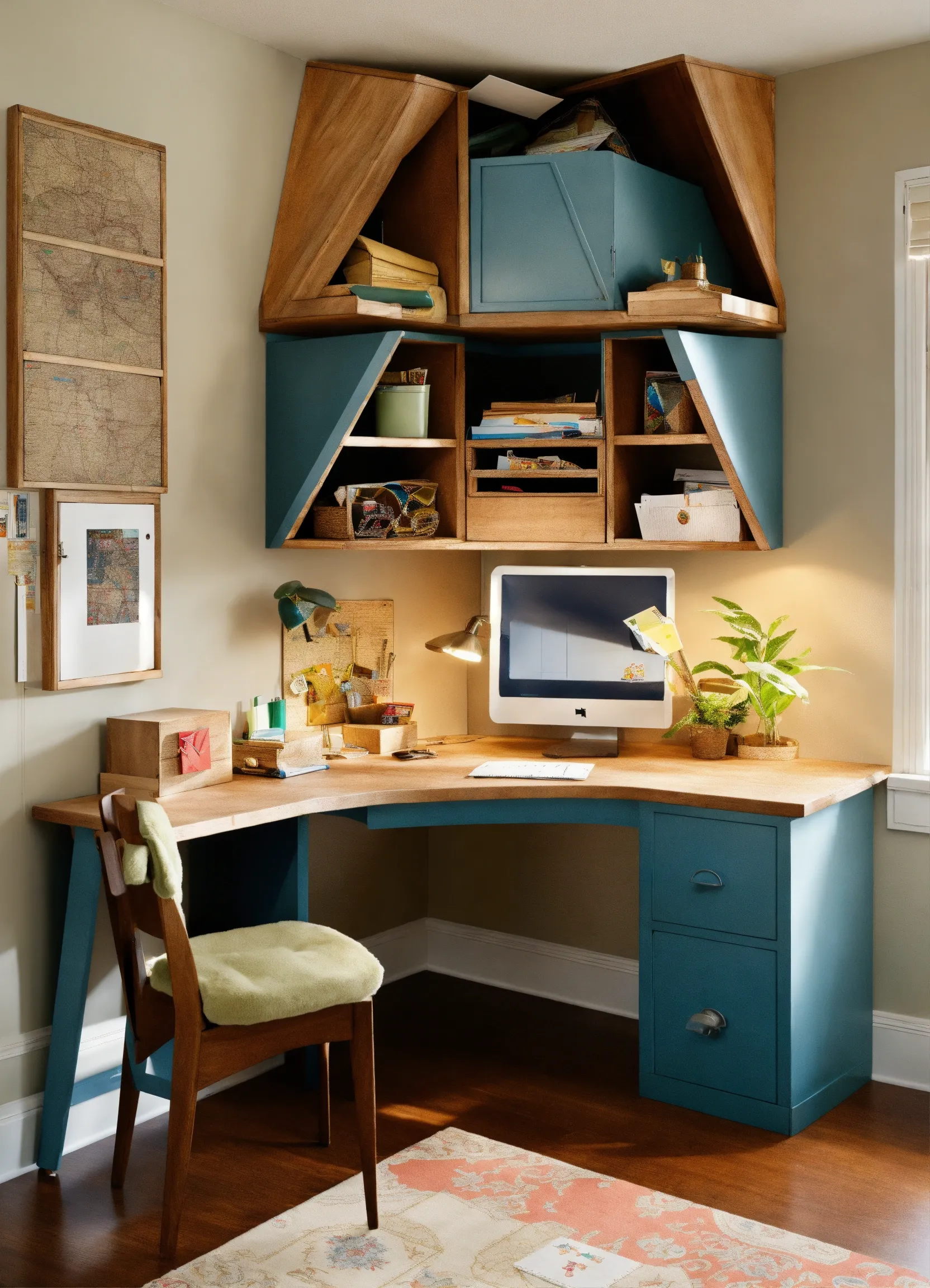 Inspiración de sala con biblioteca