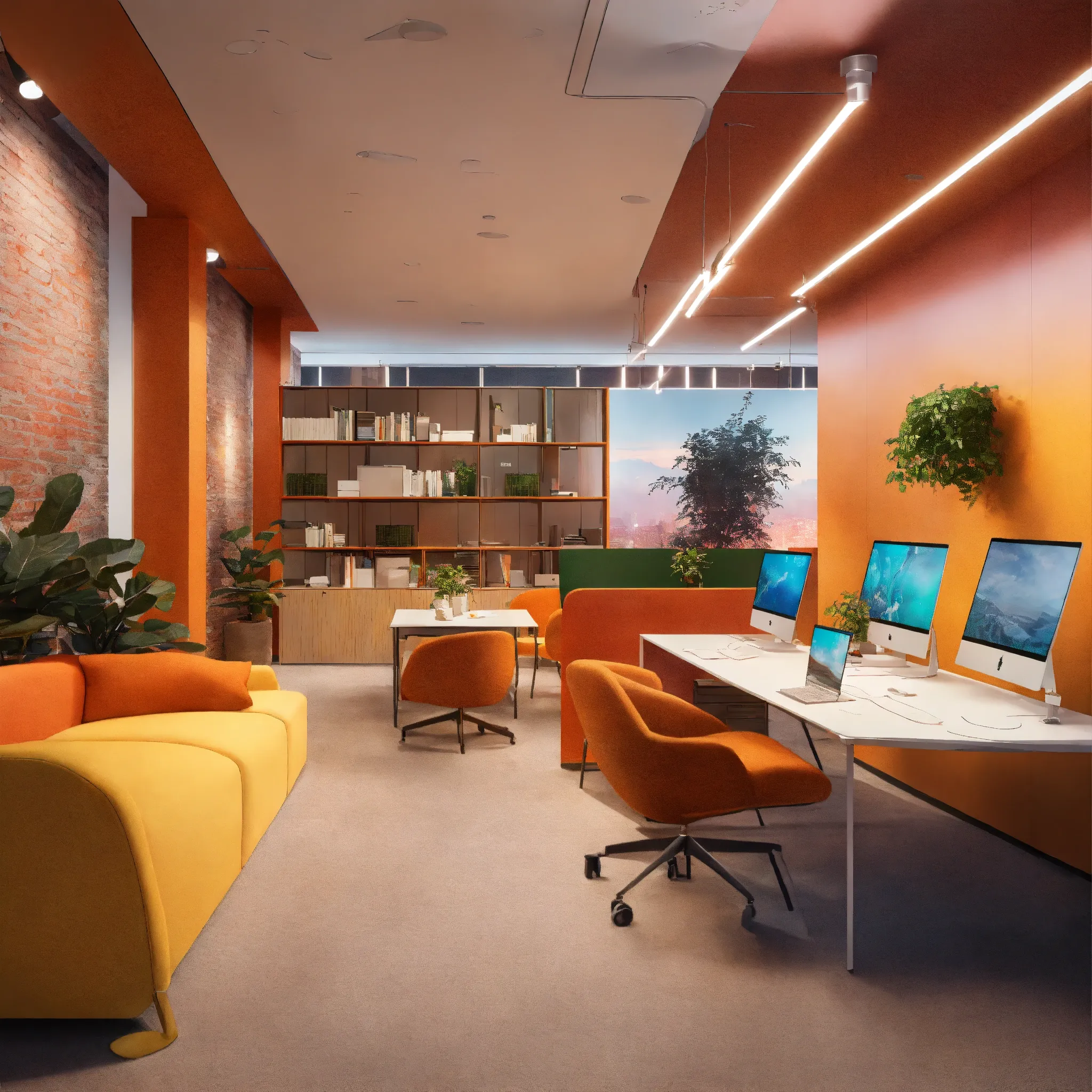 Inspiración de oficina funcional